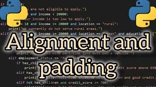 Mastering Alignment and Padding in Python