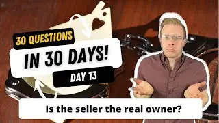 Wait‼️ Is the home seller the real owner? 30 second answers.