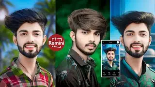 Trending Photo Editing In Remini App | Remini App Se Photo Editing Kaise Kare | Remini Photo Editing