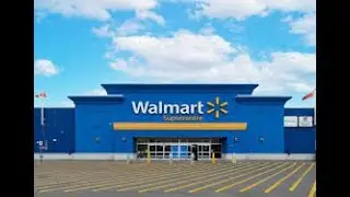 First time in a Walmart!