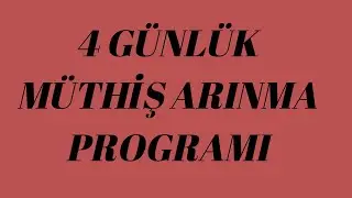 4 Günlük Müthiş Arınma Programı | Cenk Sabuncuoğlu