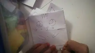 Оригами Котик