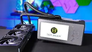 This RTX 4090 comes with Modular AIO and 7" LCD built in