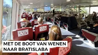 Met de boot van Wenen naar Bratislava: Twin City Liner