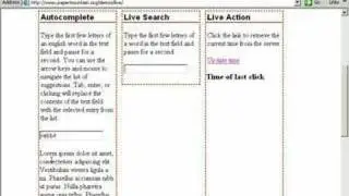 Ajax Tutorial 6 Getting the Answer With Autocomplete