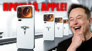 Tesla Pi Phone Destroys Market with First Smartphone with Lifetime Starlink and Titanium Body