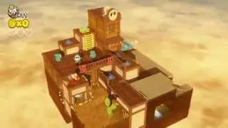 Captain Toad Treasure Tracker: 1-14  Pop up Prairie Town