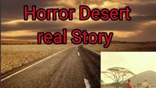 desert driving real horror story, animated