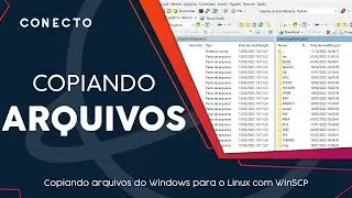 Copiando arquivos do Windows para o Linux e do Linux para o Windows com WinSCP