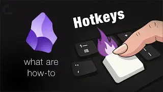 How to use Obsidian keyboard shortcuts (Hotkeys for beginners)