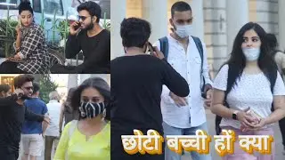 CHOTI BACCHI HO KYA in public @differentman1400@queennaina2.018