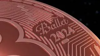 The Ballet New Physical Bitcoin - One Milli Bitcoin, Loaded with 0.001 BTC