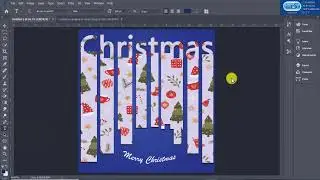 Creating Christmas Design in Photoshop