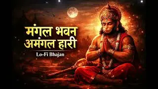 Mangal Bhavan Amangal Hari 🙏 | Hanuman Ji Lofi Bhajan | Peaceful Bhakti Vibes 