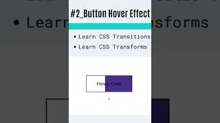 #2 Button Hover Effect- Sliding Background
