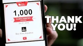 We Hit 1000 Subscribers! Thank You!