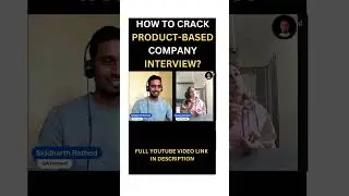 How to Crack Product based Company Interview | Product based company Interview Preparation