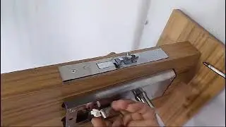 RFID Door lock installation | How to smart card lock installation | 