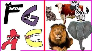 Alphabet lore but animals sounds (A-Z) animal world