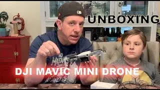 DJI Mavic Mini drone unboxing