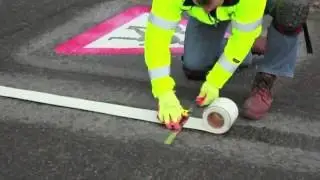 Segnaletica termoplatica da esterni