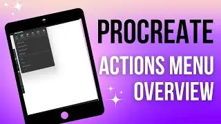 Procreate Actions and Drawing Guides