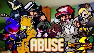 ABUSE but Every Turn a Different Character Sings 🎶⚡ (FNF V.S Nermal Everyone Sings It)