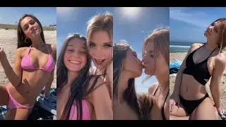 Beaching with my girlfriend 😘