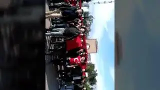 Çarşambalı şehit polis memurumuzun cenaze korteji.