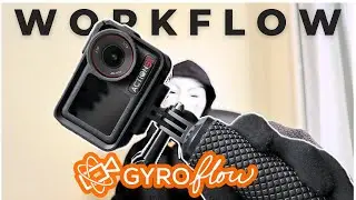 DJI Action 5 Pro + Gyroflow Stabilisation 🏄‍♂️ | Workflow Tutorial