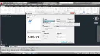 Changing FONTS and STYLES - AutoCAD