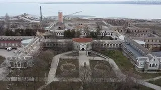 Санаторій Куяльник з висоти пташиного польоту.