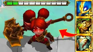 Riot forgot to Manalock Poppy... ⭐⭐⭐ with x3 Radiant Items it goes CRAZY!