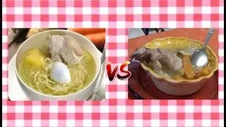 Caldo de Gallina Peruano vs Caldo de Rata Mexicano
