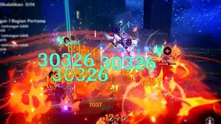 Scaramouche gives the damages that you can expect! (and super fun to play) 😆 - C0 Wanderer Gameplay