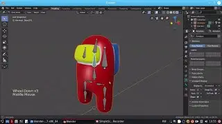 Простой персонаж в Blender 3D пошагово. Анимация персонажа: заставляем бегать по кругу