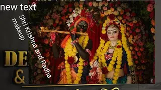 Shri krishna and Radha makeup tutorial
