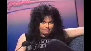 W.A.S.P.-Blackie Lawless interview for 'Australian TV' 1985