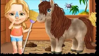Sweet Baby Girl Cleanup 4 - House, Pool & Stable - Kids TV