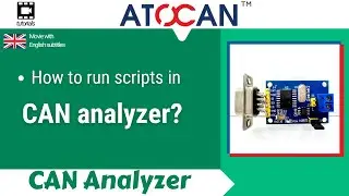 How to Run Scripts in Elrasoft CAN Analyzer?