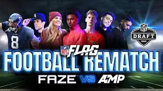 FaZe VS AMP Flag Football Rematch at the NFL Draft