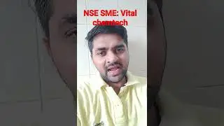 NSE SME: Vital Chemtech Limited IPO  