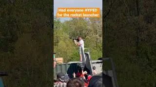 Had everyone HYPED for the rocket launcher 🚀🫠😭 