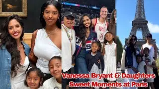 Vanessa Bryant and Her Daughters Sweet Moments at Paris Olympics