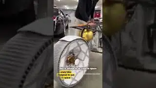 world first designed bike to be used in space#shorts