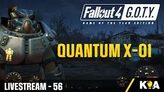 QUANTUM X-01 ARMOUR - FALLOUT 4  - Livestream 56