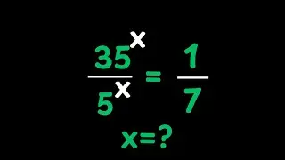 Solving Math Exponential Equation|X=?