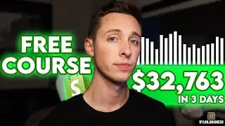 [Course] $32,763 in 3 days Challenge | Shopify Dropshipping | Facebook Ads | Winning Products