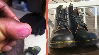 How to Break in DOC MARTEN BOOTS according to Dr. MARTEN (Dr. MARTENS 1460 REVIEW)