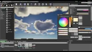 UE4 Clouds by Volumetric Ray Marcher